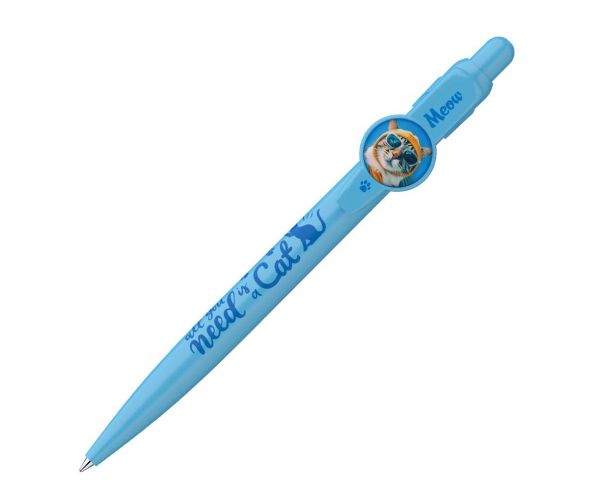ICO: Pix cu pisică, albastru pastel