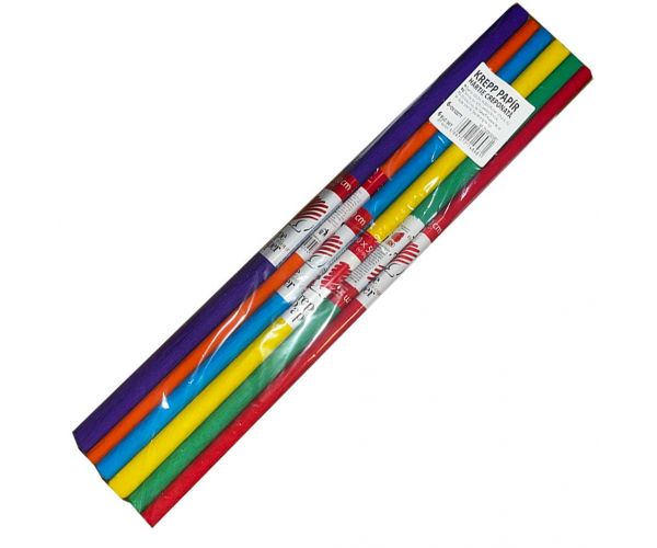 ICO: Set de 6 coli de hârtie creponată Creative Kids