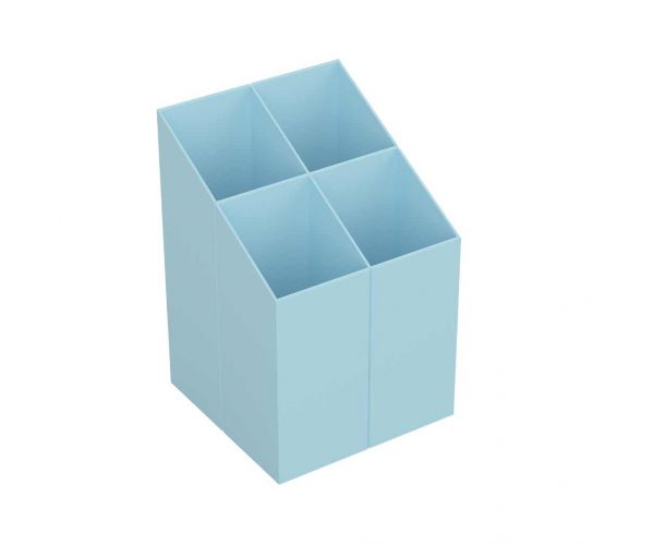 ICO: Suport de birou albastru pastel