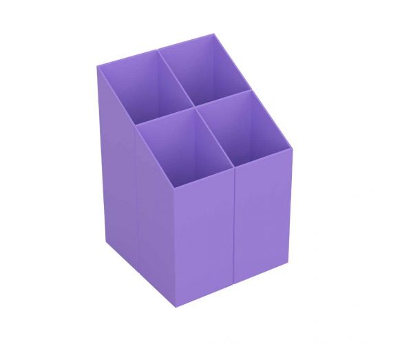 ICO: Suport de birou de culoare mov