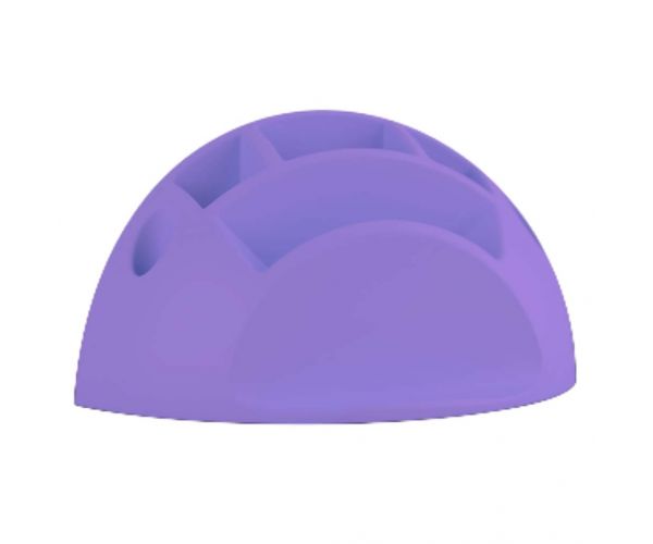 ICO: Suport inteligent pentru instrumente de scris, culoare lila pastel.
