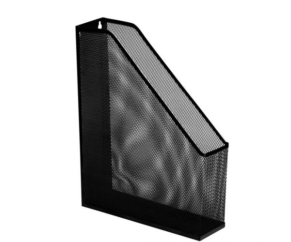 ICO: Suport pentru dosare din plasă metalică, negru