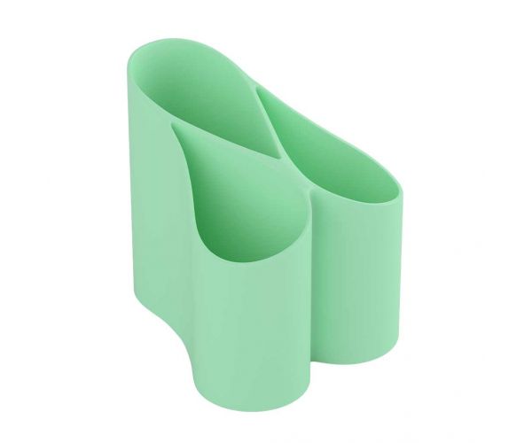 ICO: Suport pentru instrumente de scris Lux, culoare verde pastel.