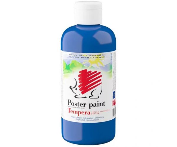 ICO: Tempera arici, culoare albastru închis, 500 ml