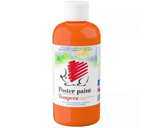 ICO: Tempera arici portocalie, 500 ml