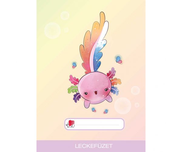ICO: caiet de teme A5 cu model Süni Axolotl