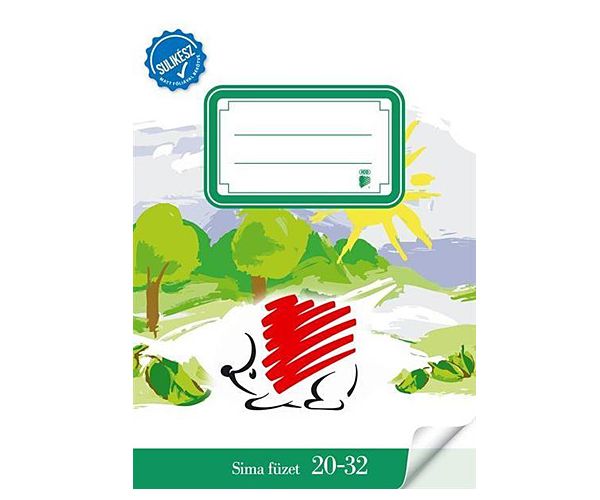 ICO: caiet simplu gata de şcoală A5 20-32