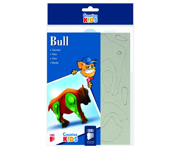 ICO: Creative Kids 3D bivaly figura
