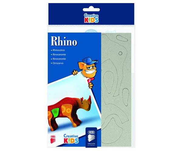 ICO: Creative Kids 3D orrszarvú figura