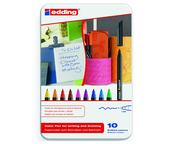 ICO: Edding 1200/10 rostirón fém dobozban