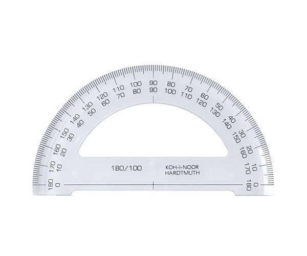 ICO: Koh-I-Noor átlátszó szögmérő 180/100