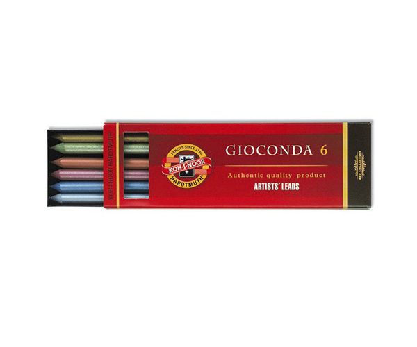 ICO: Koh-I-Noor Gioconda Metallic șase culori diferite 5,6mm
