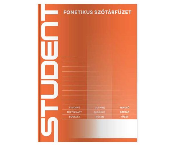 ICO: Student fonetikus szótárfüzet A/5