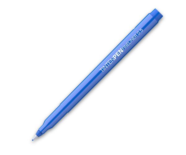 ICO: Tinten Pen albastru 0,5mm