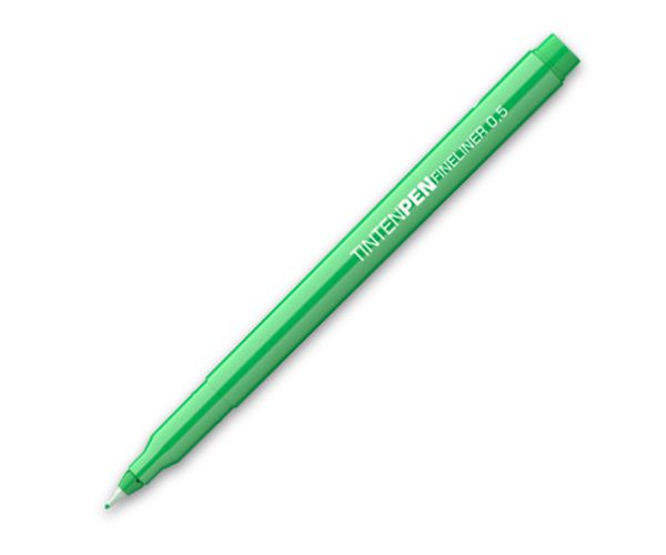 ICO: Tinten Pen verde 0,5mm