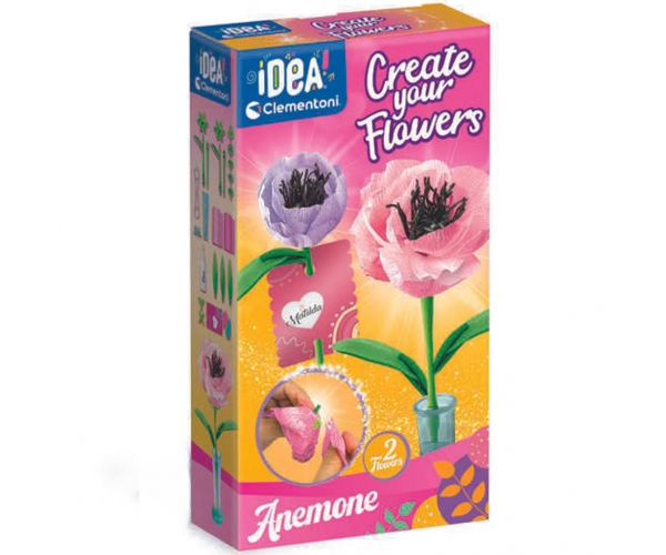 Idea! Set mini pentru confecționat anemone - Clementoni