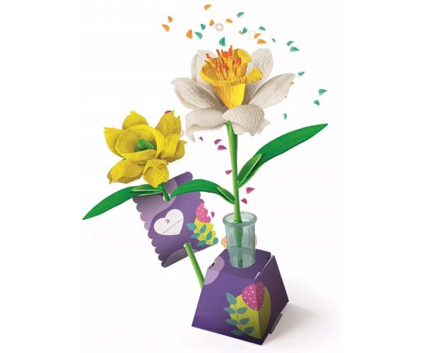 Idea! Set mini pentru confecționat narcise - Clementoni