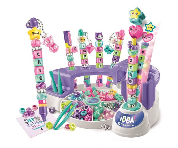Idea! Studio - Fabrică de pixuri pentru a scrie mesaje, set creativ de joacă - Clementoni