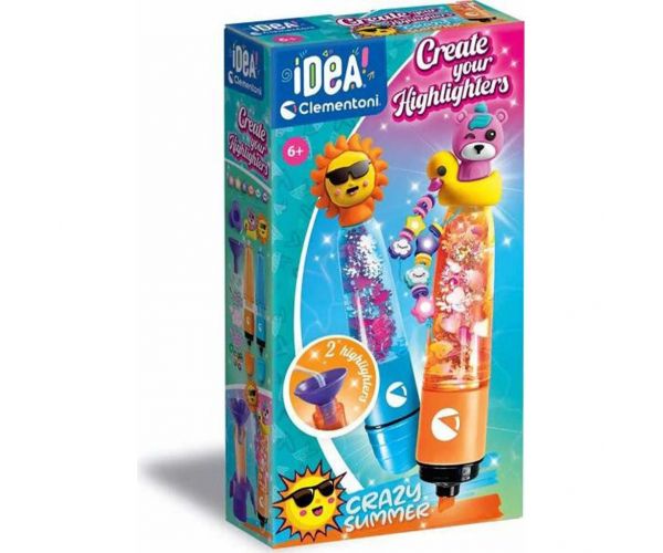 Idee! Set mini de creat markere pentru o vară nebună - Clementoni