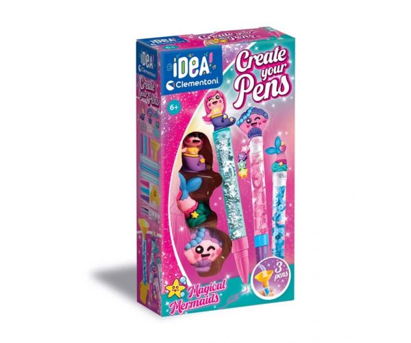 Idea! Mini hableány toll készítő szett - Clementoni