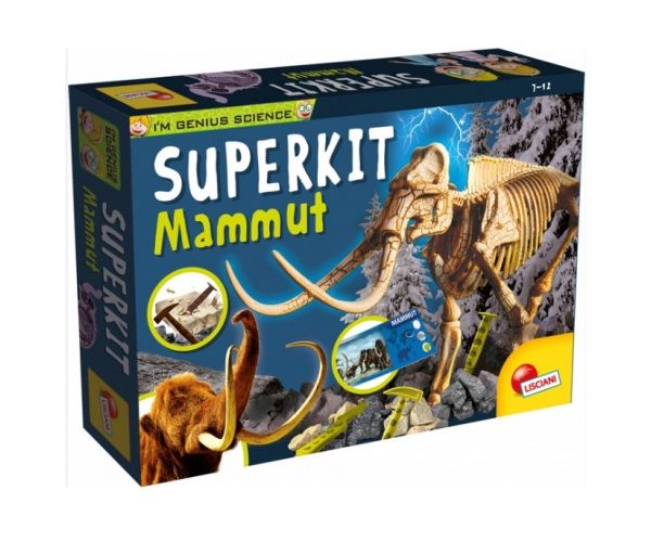 I'M Genius: SuperKit Mammut set arheologic cu unelte