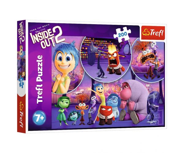 Inside Out 2 emoții puzzle 200 de piese - Trefl