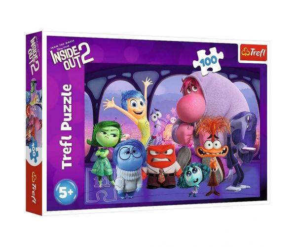 Inside Out 2 puzzle de 100 piese - Trefl