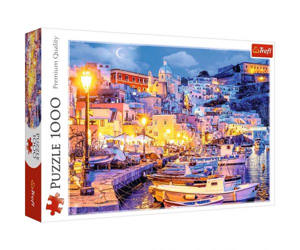Insula Procida, Italia puzzle de 1000 de piese HQ - Trefl