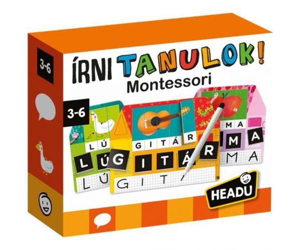 Învăț să scriu! Joc educativ în limba maghiară.