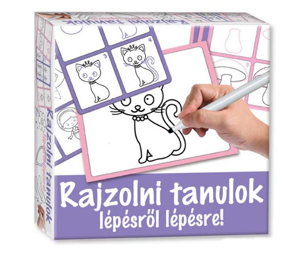 Rajzolni tanulok lányos fejlesztő játék