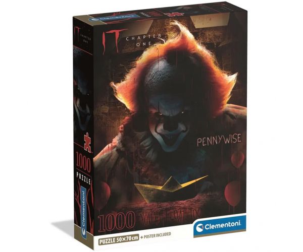 IT – Pennywise puzzle de 1000 piese – Clementoni