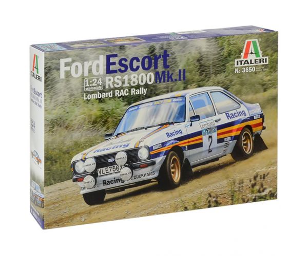 Italeri 1/24 Ford Escort RS1800 Mk.II Rally maqueta auto