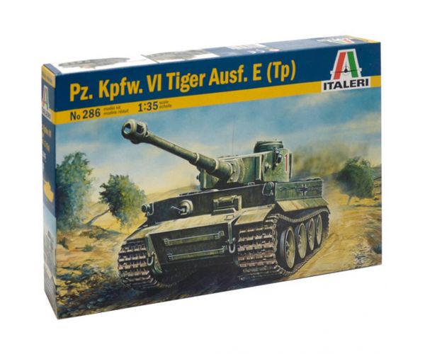Italeri: machetă tanc Pz.Kpfw. VI Tiger la scară 1/35