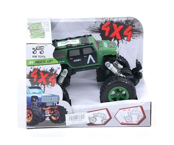 Rugós katonai terepjáró autó 4x4-es