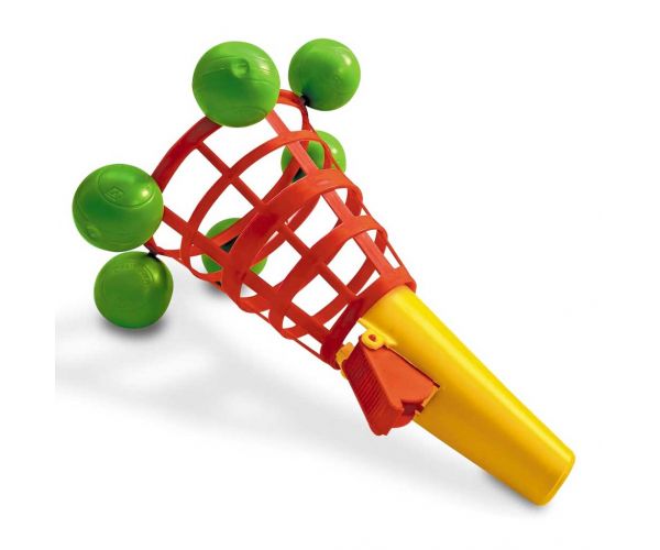 Joc cu lansator cu pâlnie și 6 mingi - Mondo Toys