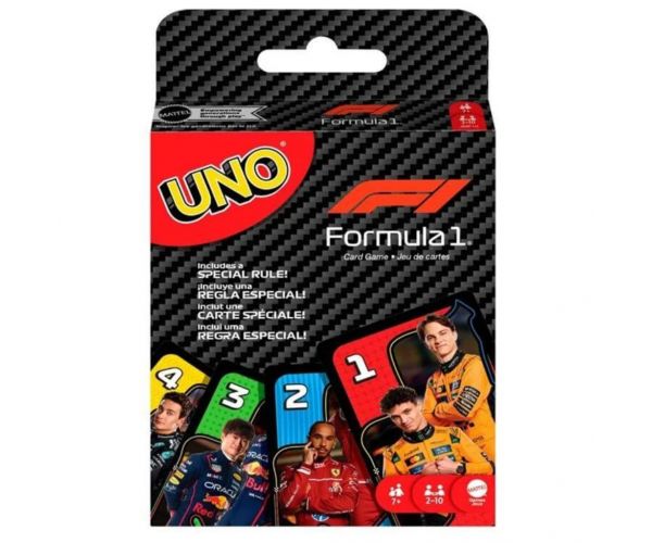 Joc de cărți UNO Formula 1