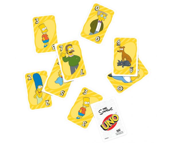 UNO Simpson kártyajáték - Mattel