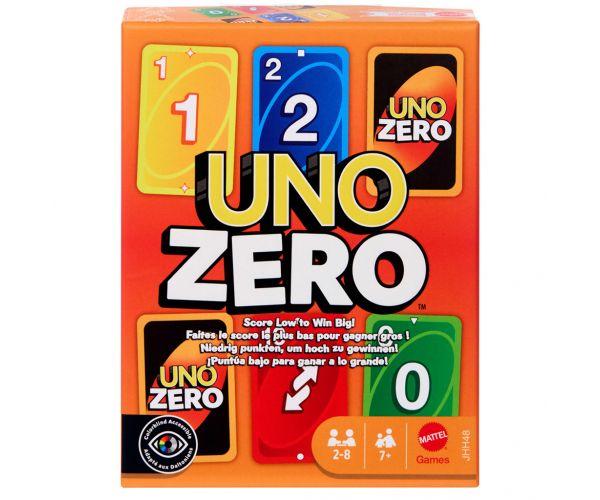 UNO Zero kártyajáték - Mattel