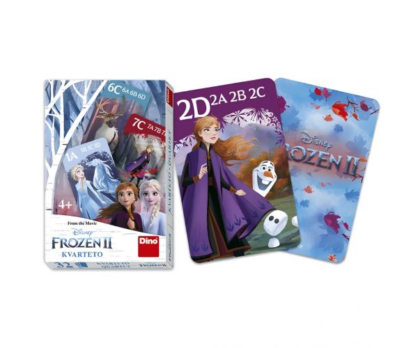 Joc de cărți quartet Frozen 2
