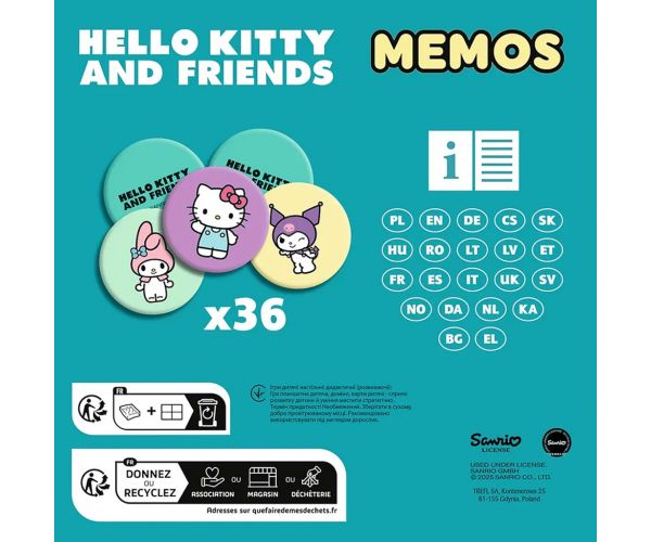 Joc de memorie Hello Kitty - Trefl