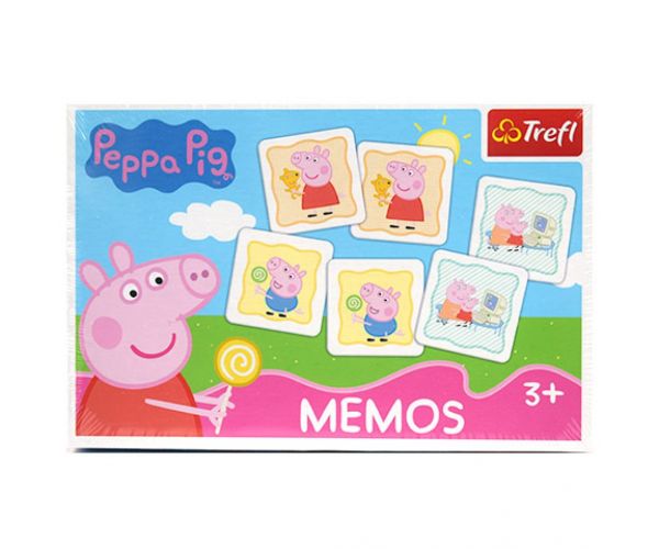 Joc de memorie Peppa Pig - Trefl