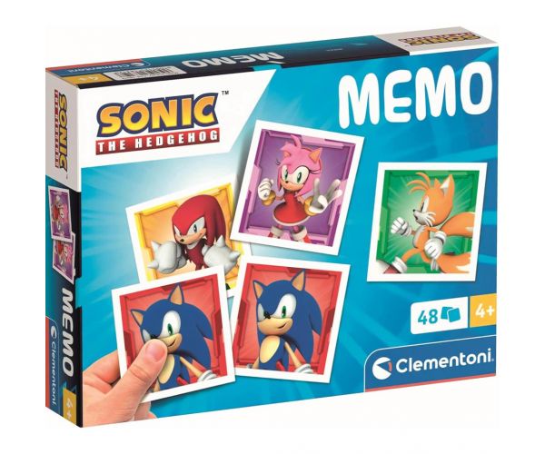 Joc de memorie Sonic 48 de piese - Clementoni