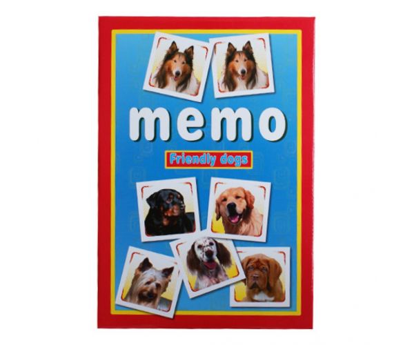 Joc de memorie cu câini - D-toys