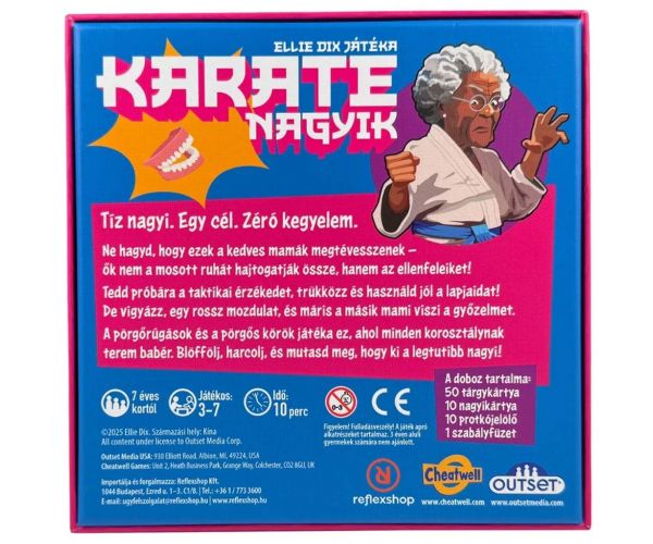Joc de societate „Bunicile karate”