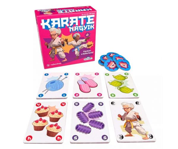 Joc de societate „Bunicile karate”