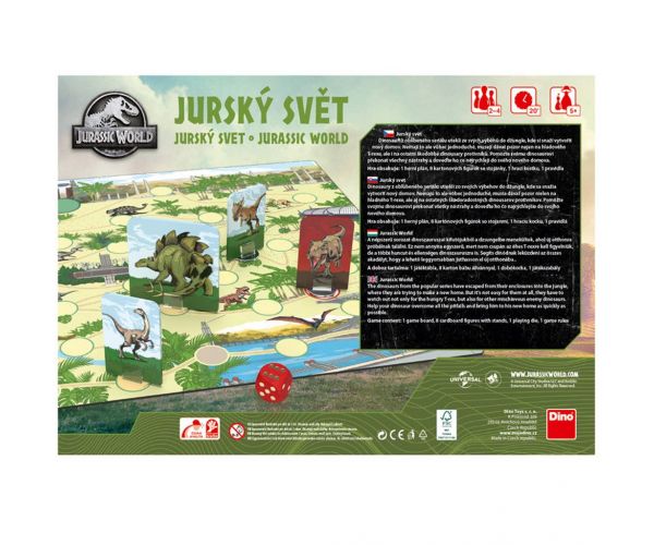 Jurassic World társasjáték