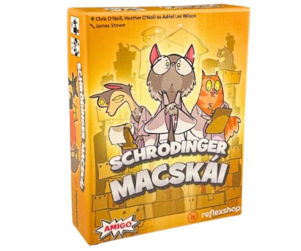 Schrödinger macskái társasjáték