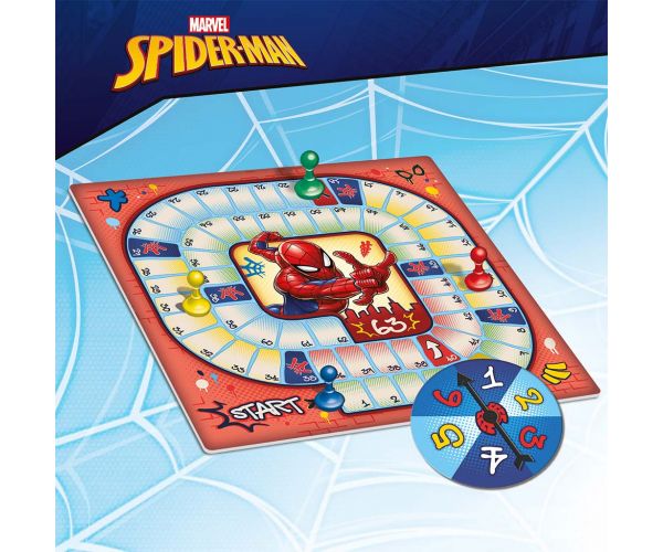 Joc de societate Spider-Man în rucsac - Lisciani