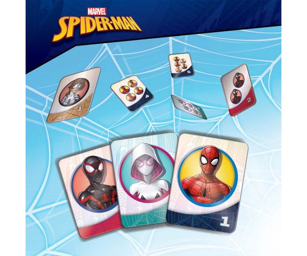 Joc de societate Spider-Man în rucsac - Lisciani