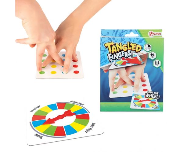 Joc de societate Twister pentru degete